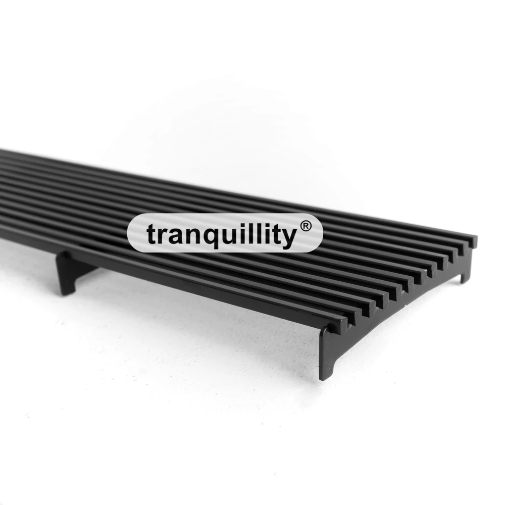 wedge wire grating cover stainless steel linear floor drain