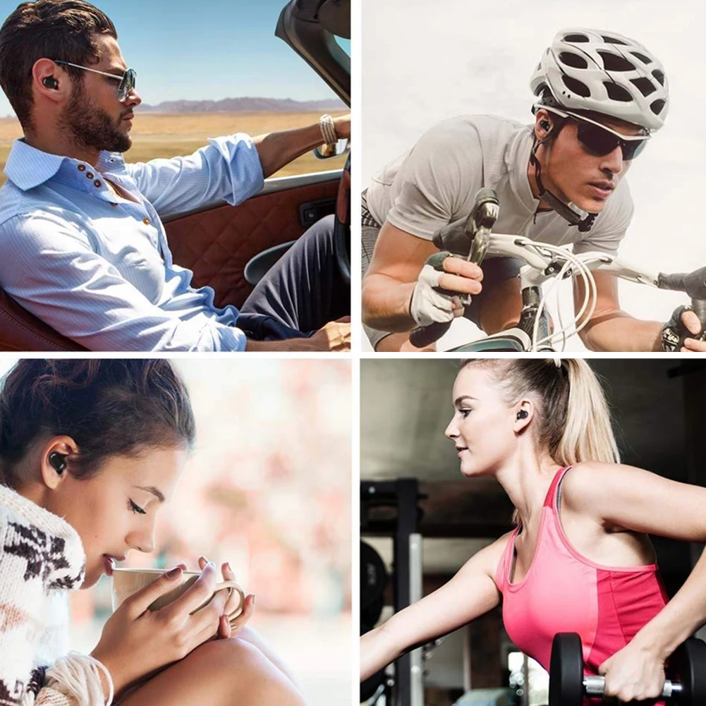 New product H10 tws wireless earbuds stereo headset V5.0 headphone IPX7 waterproof earphone with charging case - ANKUX.COM