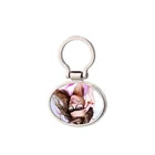 Sublimation Blank Metal Brooch Eyeglass Hanger For Gifts Promotion
