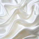 White Undyed Silk Fabric 19mm Silk Charmeuse Silk Stretch Satin Fabric for Dress or pillowcase