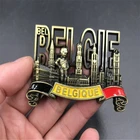 Souvenirs Gift European Souvenir Cities Custom 3D Metal Fridge Magnet
