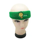 2017 high quality cheap promotional embroidery cotton elastic sport terry headband