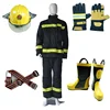 EN CE ISO Safety apparel Fire Resistant Fireman Clothing Coveralls steel toe boots gloves