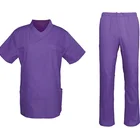 Polyester Cotton Unisex Nursing Scrubs Uniforms
