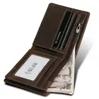 Manufacturer custom fashion retro men's short wallet