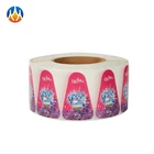 Custom Newest Design Hot Selling Laundry Detergent Label Sticker