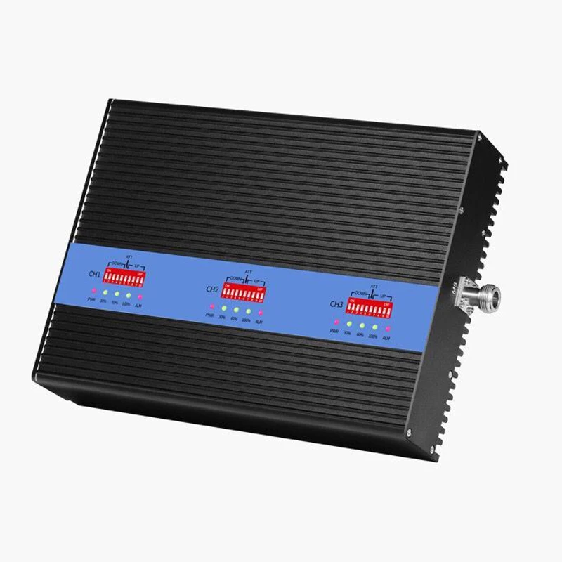 High Gain Db Agc Alc Mgc Tri Band Repeater Gsm Lte