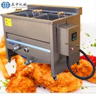 Electric Or Gas Heating Automatic Fried Onion Ring Fryer Frying Machine