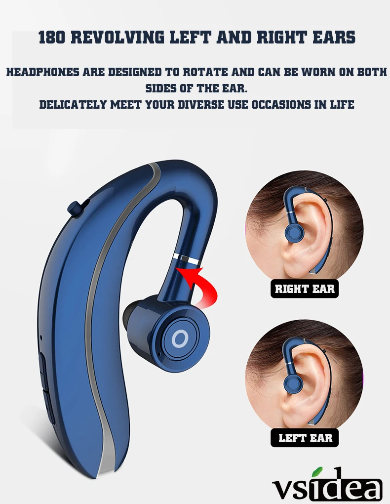 earbuds with mic on both sides