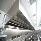 Custom Stainless Steel hotel Commercial Kitchen Range Hood