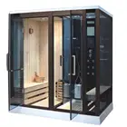 Home Sauna Steam Sauna Room Home Room Wooden Steam Sauna Shower Combination Room