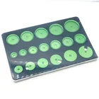 19PCS Watch pressure outer ring capping machine grinding tools containing nylon ring