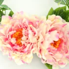 Wedding Win Young Peony Candle Wreath 30CM H Artificial Flowers Home Decoration Wedding Party Decorations