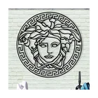 Metal Wall Decor Steel Wall Hanging Decoration Outside Metal Art Living Room Decor Metal Wall Signs