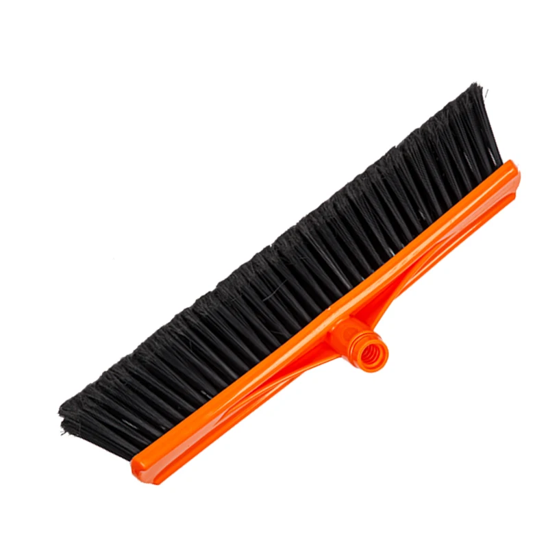 Plastic hot heavy duty cleaning soft sweeping easy push washing dual angle wide head broom