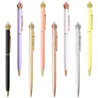 Huahao brand Luxury Girl Lady Gift Slim Crown Top Pen With custom Logo