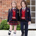 School Uniforms For Whole Boutique Unisex Spring And Autumn UK Style Kids School Uniforms For USA