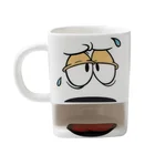 Biscuit cup mug cup ceramic coffee biscuit tea milk cup creative gift mug