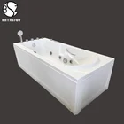 Acrylic Material and Massage Function freestanding acrylic bathtub