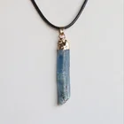 Pendant Wholesale Raw Quartz Stone Necklace Women Jewelry Crystal Pendant Necklaces