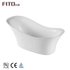 Design 1 Piece Designer Bath Tubs New Design 1 Piece Sanitary Ware Standalone Small Water Free Standing UPC Bath Tub