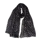 Of Shawl New Arrived High Quality Fashion Women Black Gilding Dove Of Peace Exquisite Shawl Scarf