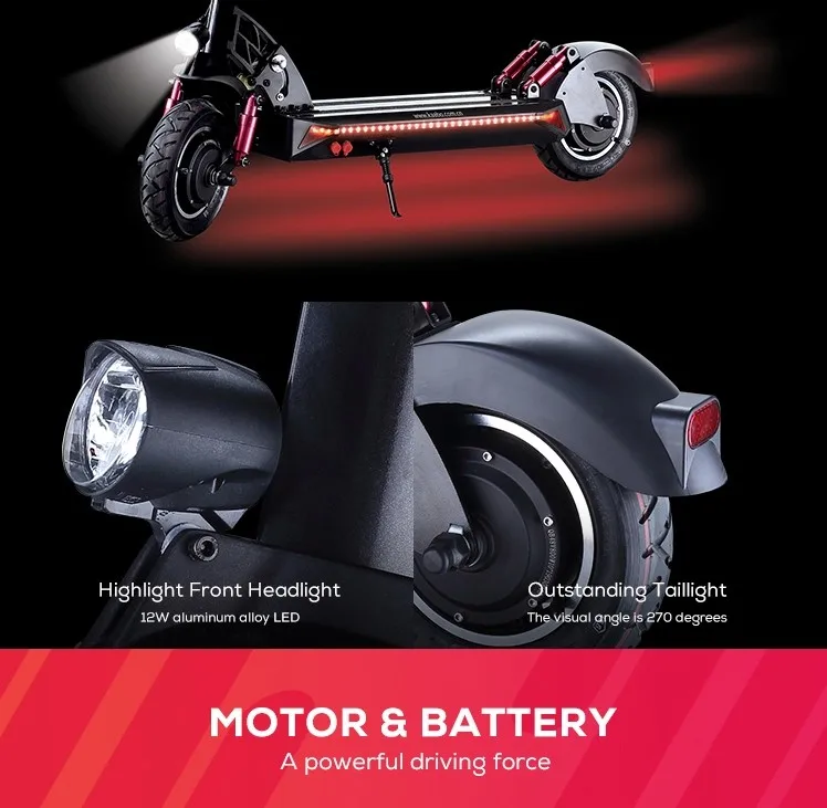 kaabo skywalker two wheels foldable dual motor 2000w mobility