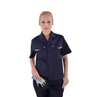 Custom work wear jacket and pants wear-resistant clothes uniform