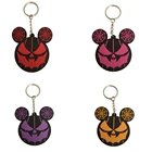 Plastic Key PVC Customized Soft Plastic Three-dimensional Key Chain Custom Logo