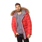 High Quality Men's Raccoon Fur Hood Winter Warm Jacket Duck Down Parka Windproof Casual Outer Coat For Men