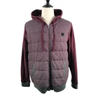 Winter wholesale high quality thick fabric zip hoodies