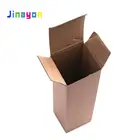 Jinayon New Custom Kraft Paper Folding Square Gift Box Bottle Packaging Box with Lining