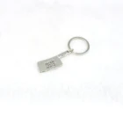 Manufacture cheap OEM fashion logo customized metal keychain 3d keychains as gift