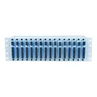 DWDM 3U 0-40KM Passive Optical Fiber Expansion Equipment Waterproof Dustproof Multiplex Demultiplex 96CH