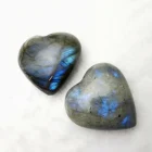 Labradorite Healing Natural Flashy Stone Carving Polished Labradorite Heart