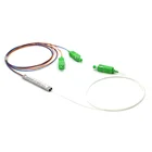 Optic Fiber FTTH Apc Upc 1x2 1x4 1x8 Steel Tube Type 2 Way 4way Module Optic Fiber Mini Plc Splitter
