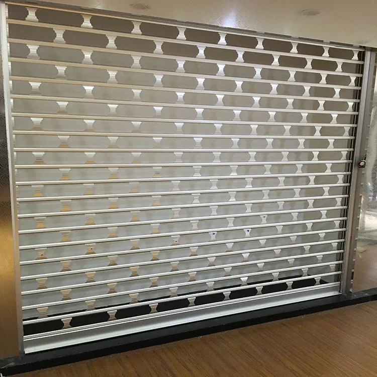 Garage Door Strip Curtain Perforated Strips 9 Ft Wide X 7 Ft With Track Ebay