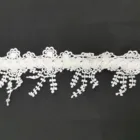 Wedding Decorative Lace Trim Crystal Beaded Wholesale Bridal