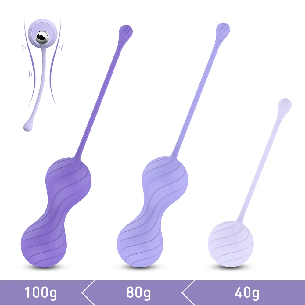 Набор вагинальных шариков Toyfa A-Toys Pleasure Balls Set, розовый 0T-00010042 - TOYFA - Вагинальные шарики с переменным центром тяжести - Купить