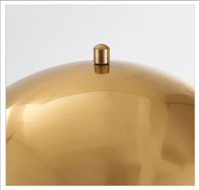 modern industrial decorative desk lamp living room round E27 LED metal tripod table lamp