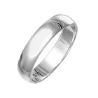 Keiyue New Design Simple White No Stone Blank Classic 925 Sterling Silver Rings Jewelry Wedding Band For Women Men