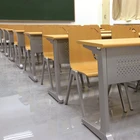 School School Classroom Desk University Classroom Furniture Student Desk Chair School Furniture Wholesale