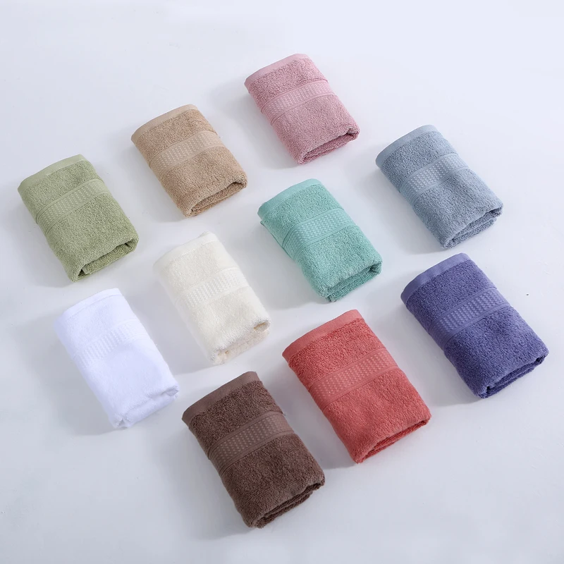 New Custom Style Luxury Hotel Set Embroidery 100% Cotton Suitable For Bath/Face/Hand Hotel Towel
