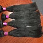 top selling 10a sample 100% virgin cuticle aligned vendors remy human weave raw cambodian hair unprocessed