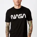 For Men Printed New Men T-shirt New Casual 100% Cotton Tee Custom Printing O Neck Black Nasa T Shirt For Men