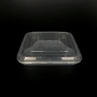 Environmentally-friendly 4 Compartment Disposable Box Plastic take away Food container for restaurant