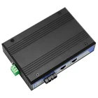 2 Ethernet Industrial Switch 1 Optical Fiber 2 RJ-45 Ports Industrial Gigabit Unmanaged Ethernet Switch