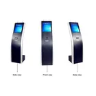 DXKC mobile charging kiosk dual screen kiosk tablet