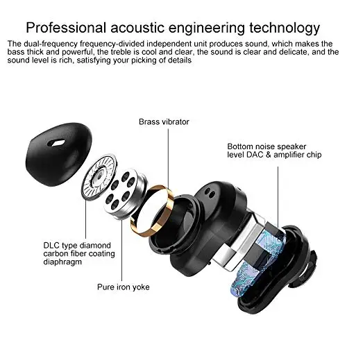 MP3 Player Headset A6 TWS Bluetooth 5.0 Touch Wireless Bluetooth Earphone with Charging Box & LED Smart Digital Display - ANKUX.COM
