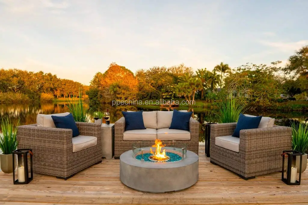 outdoor Gas fire pit for sale,fiber stone fire pit